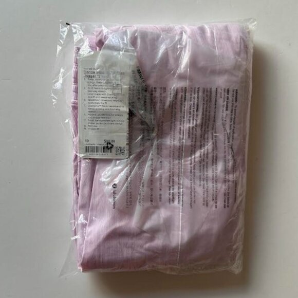 Lululemon Dance Studio Mid-Rise Jogger Full Length Pink Organza Soft Pastel 10 - Picture 9 of 10